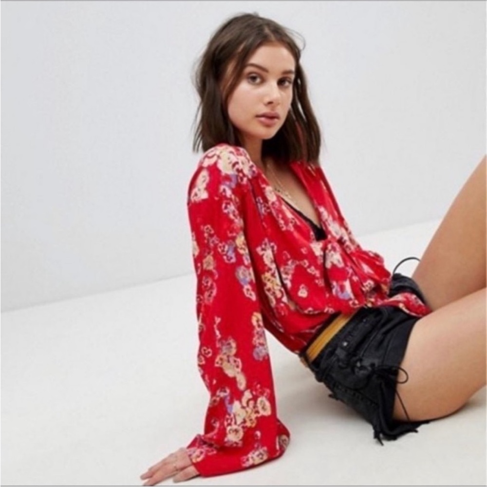 Free People Intimately Forties Feels Blouse